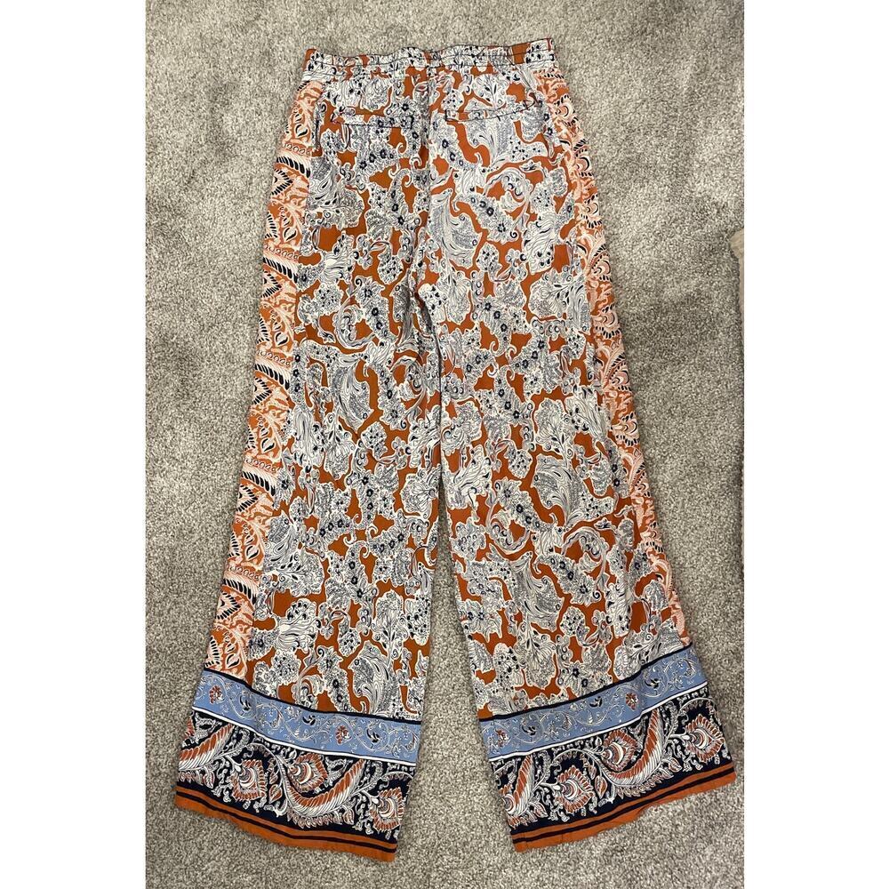 Anthropologie HEI HEI Lalasa Paisley Wide-leg Boho pants, XS - Picture 7 of 8
